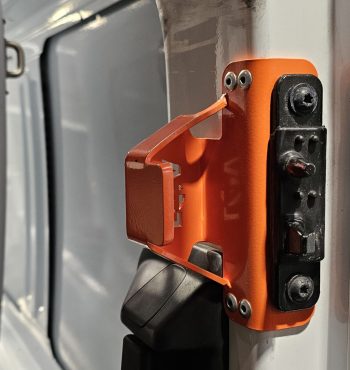 Anti door peel on van