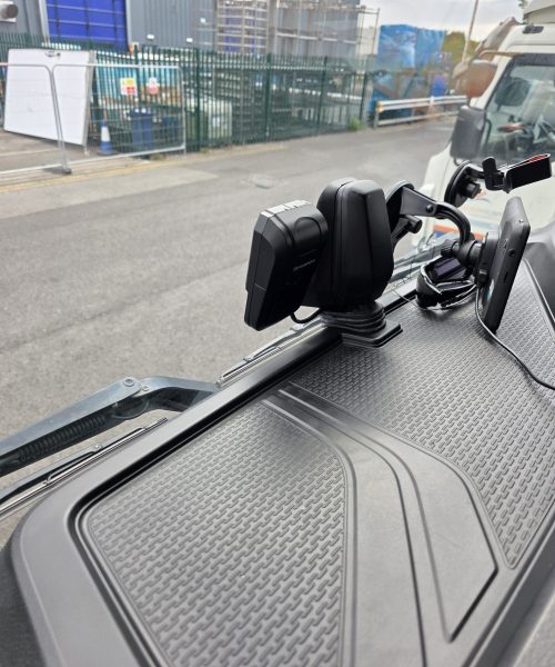 Front camera on truck